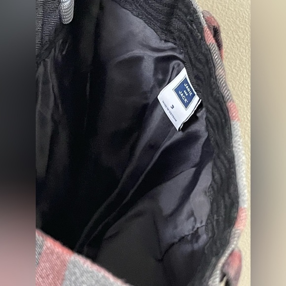 Janie & Jack Plaid Adjustable Waist Fully Lined Size 3 - Picture 7 of 7